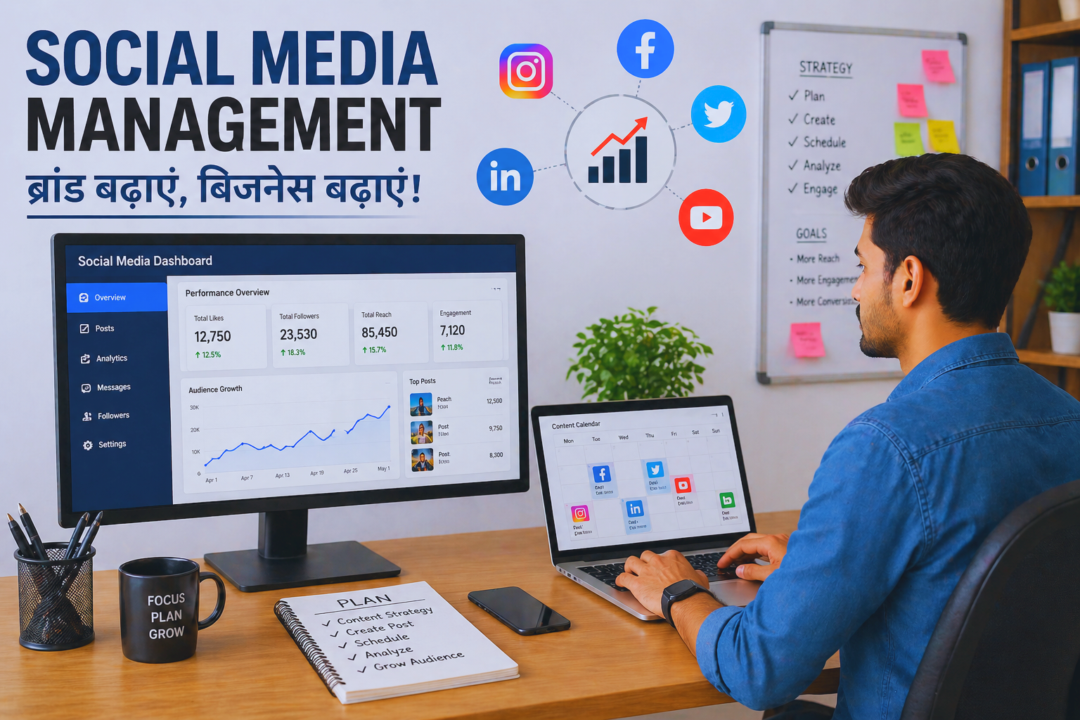 Social media management se paisa kaise kamaye 