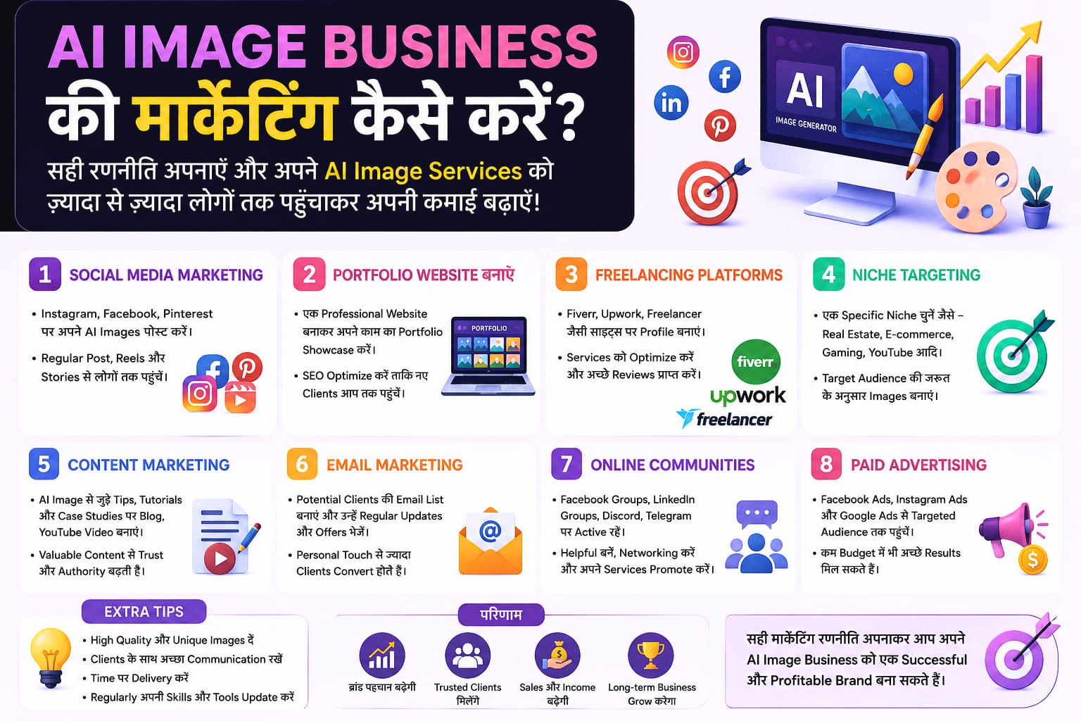 AI Image बनाकर पैसे कैसे कमाएं
