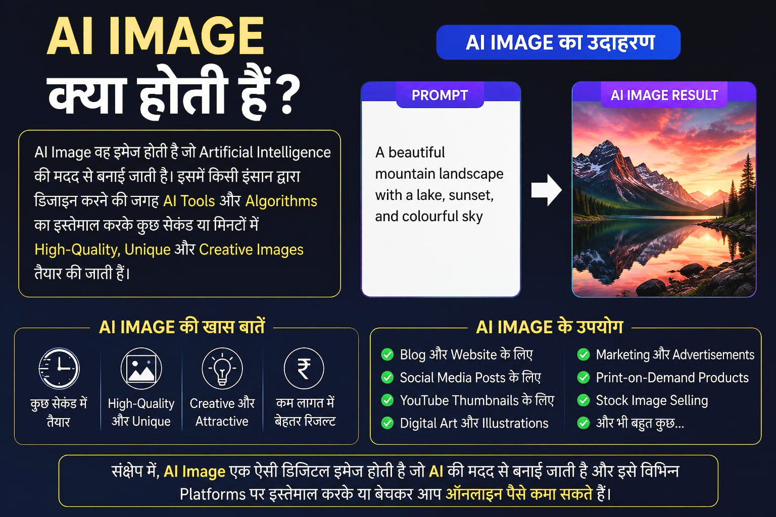 AI Image बनाकर पैसे कैसे कमाएं