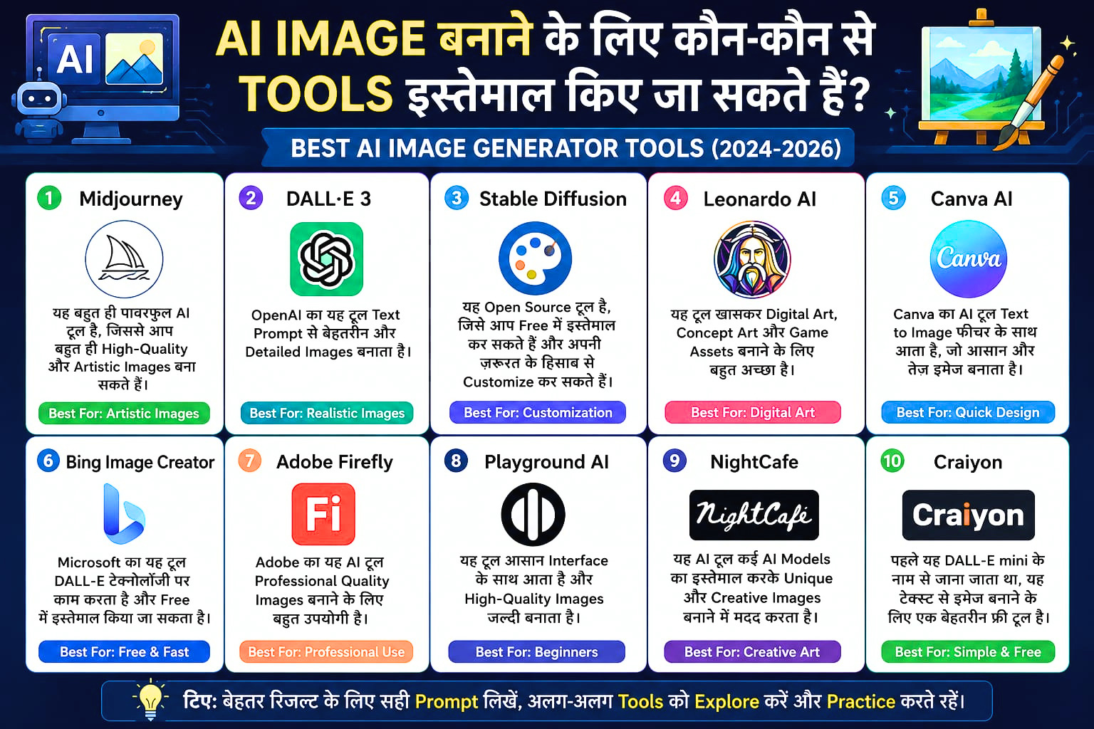 AI Image बनाकर पैसे कैसे कमाएं
