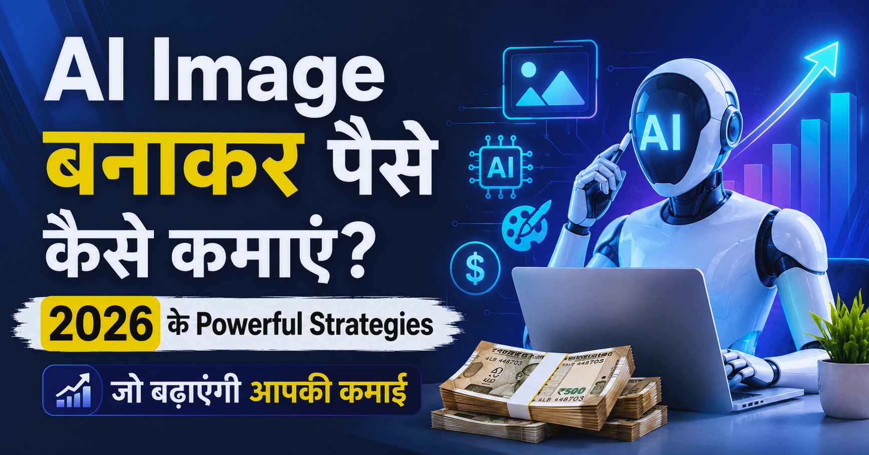 AI Image बनाकर पैसे कैसे कमाएं