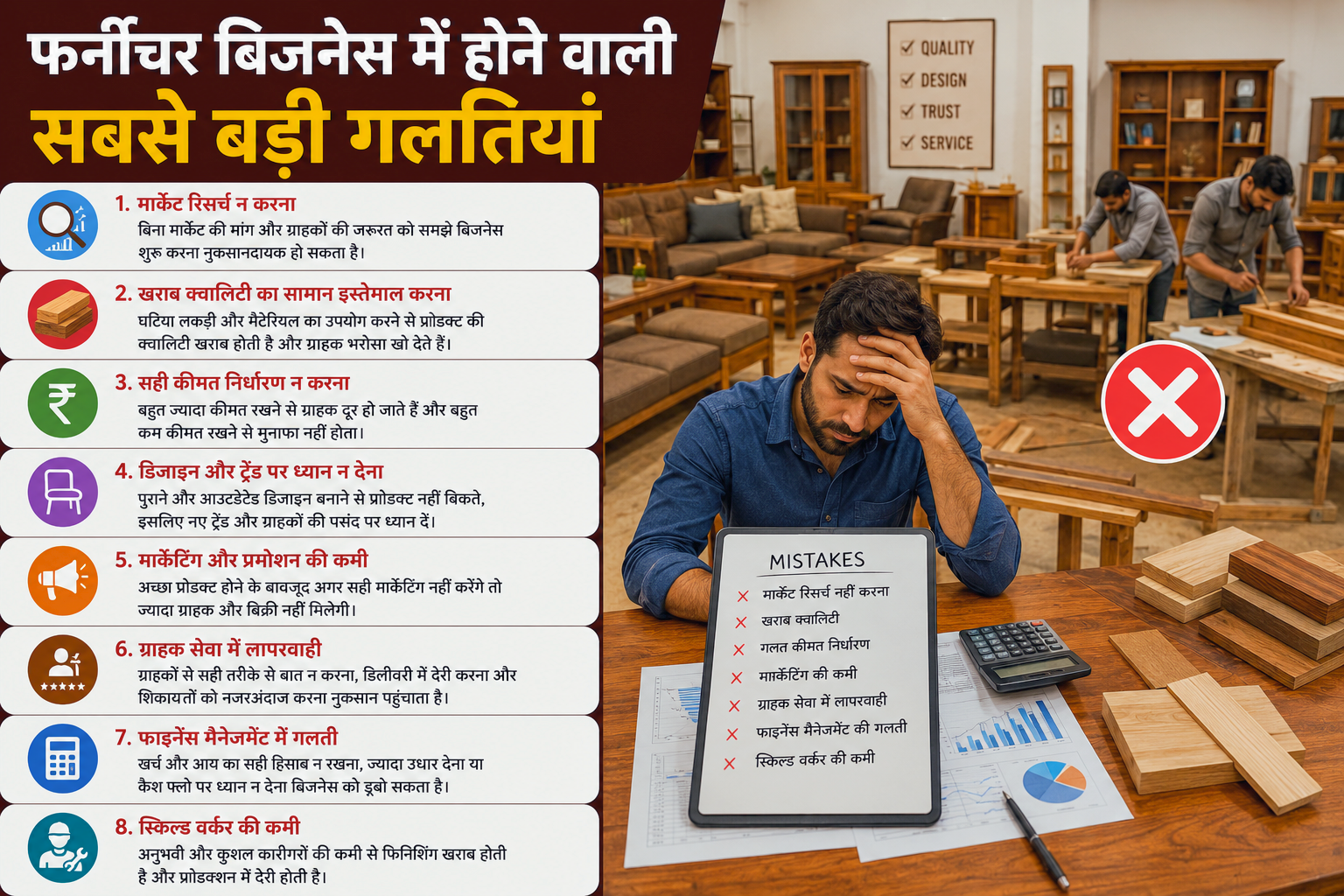 फर्नीचर बनाने का बिजनेस कैसे शुरू करें? 