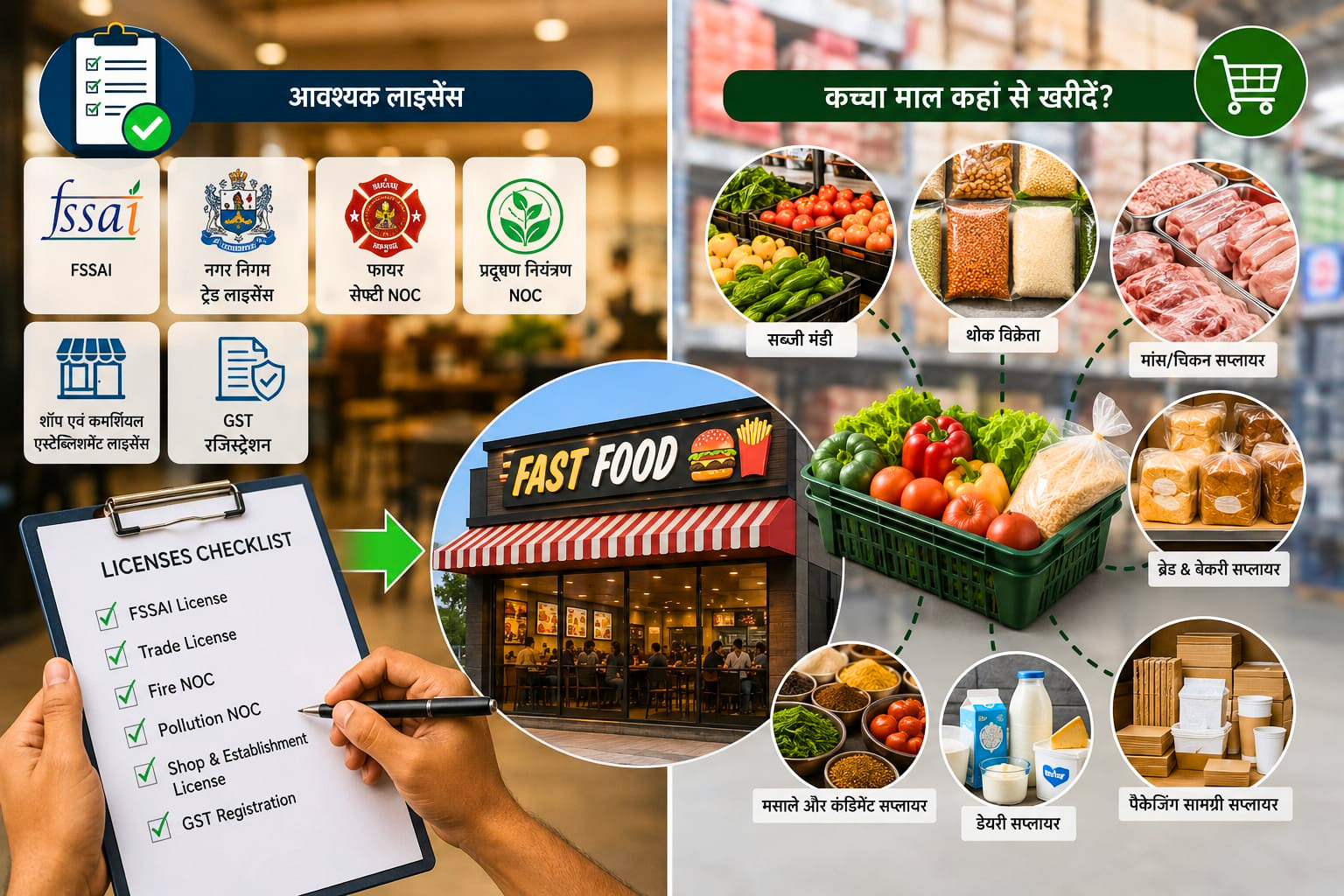 फास्ट फूड का बिजनेस कैसे स्टार्ट करें