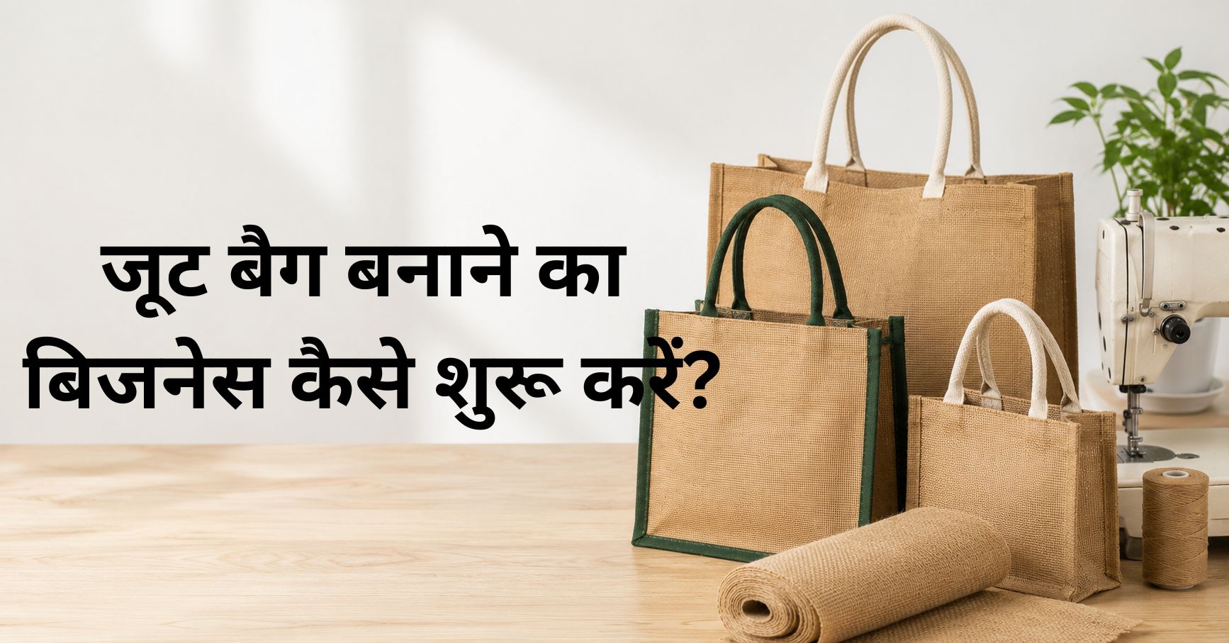 जूट बैग बनाने का बिजनेस कैसे शुरू करें