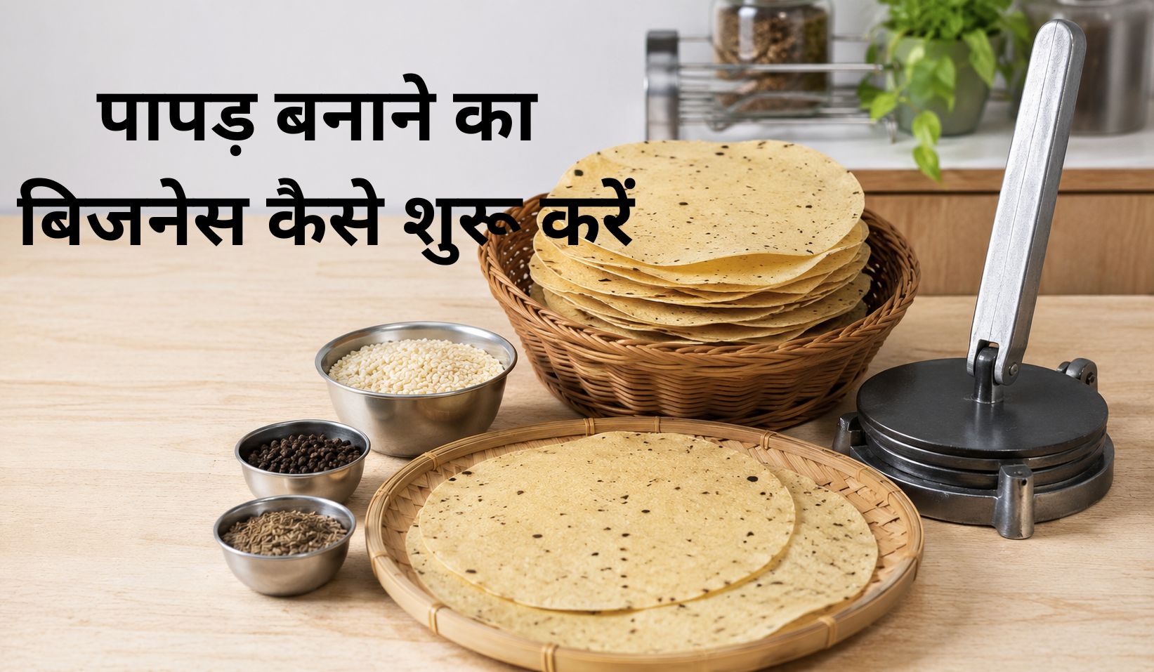 पापड़ बनाने का बिजनेस कैसे शुरू करें