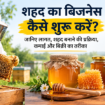 शहद का बिजनेस कैसे शुरू करें